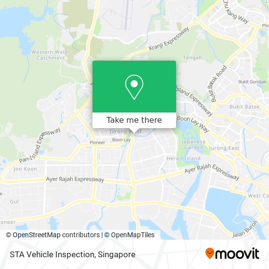 STA Vehicle Inspection map