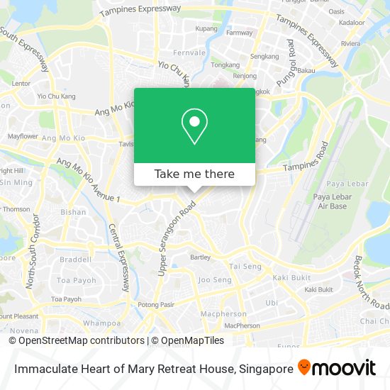 Immaculate Heart of Mary Retreat House map