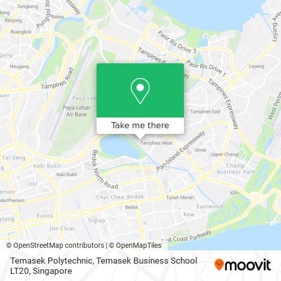 Temasek Polytechnic, Temasek Business School LT20 map