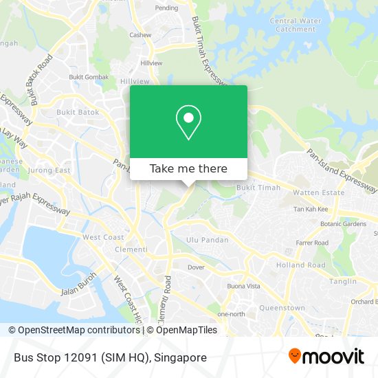 Bus Stop 12091 (SIM HQ) map