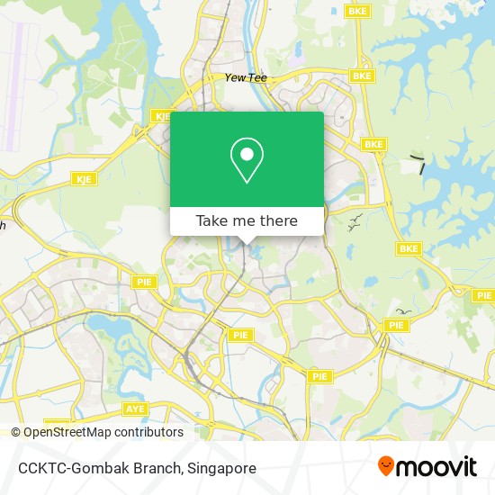 CCKTC-Gombak Branch地图