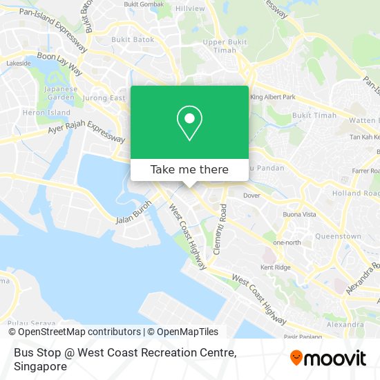 Bus Stop @ West Coast Recreation Centre map