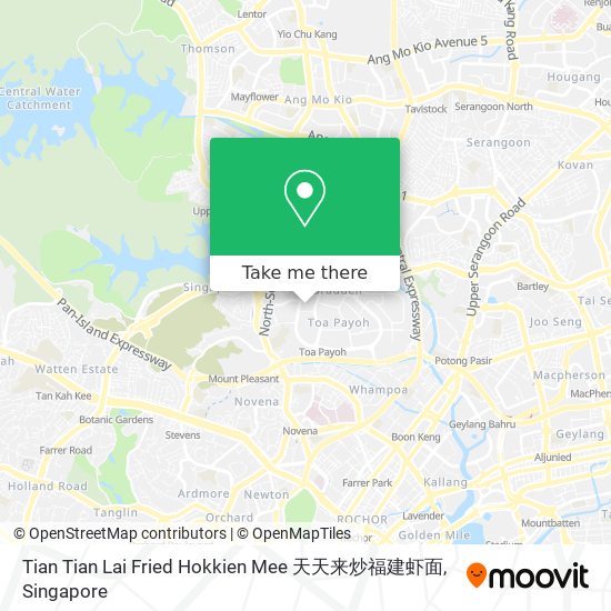 Tian Tian Lai Fried Hokkien Mee 天天来炒福建虾面 map