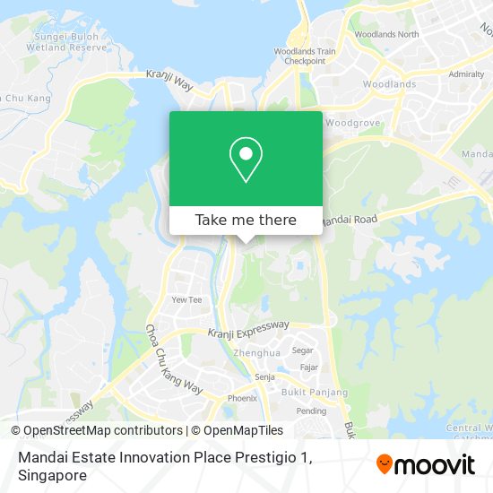 Mandai Estate Innovation Place Prestigio 1 map