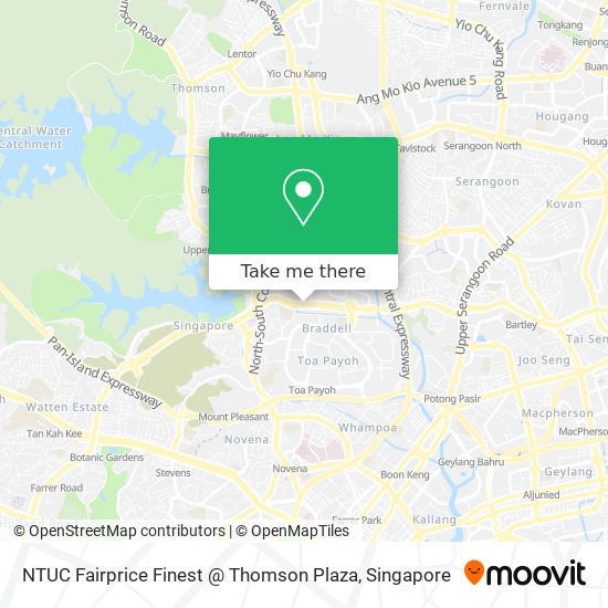 NTUC Fairprice Finest @ Thomson Plaza地图