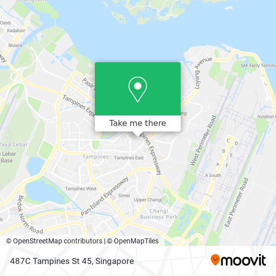 487C Tampines St 45地图