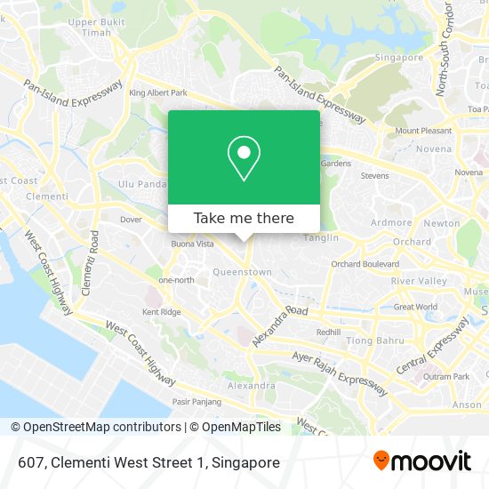 607, Clementi West Street 1 map