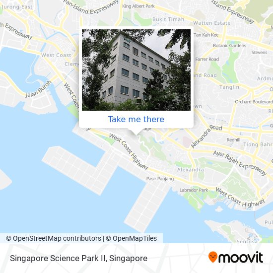 Singapore Science Park II map