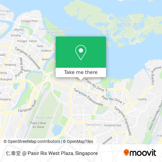 仁泰堂 @ Pasir Ris West Plaza map