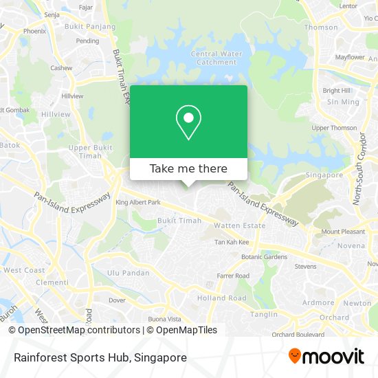 How to get to Rainforest Sports Hub in Northwest by Metro, Bus or MRT & LRT?