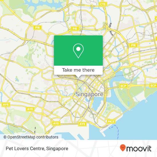 Pet Lovers Centre地图