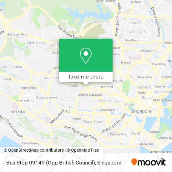 Bus Stop 09149 (Opp British Council) map