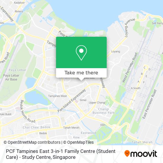 PCF Tampines East 3-in-1 Family Centre (Student Care) - Study Centre地图