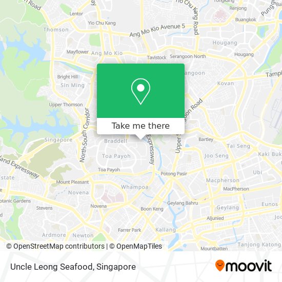 Uncle Leong Seafood map