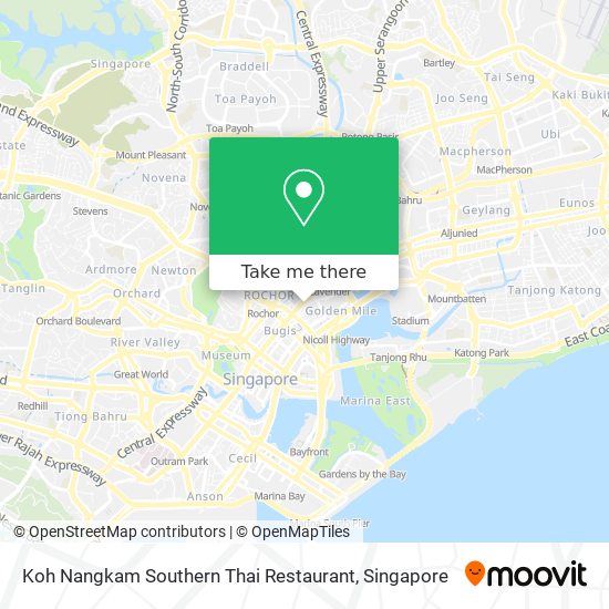 Koh Nangkam Southern Thai Restaurant map