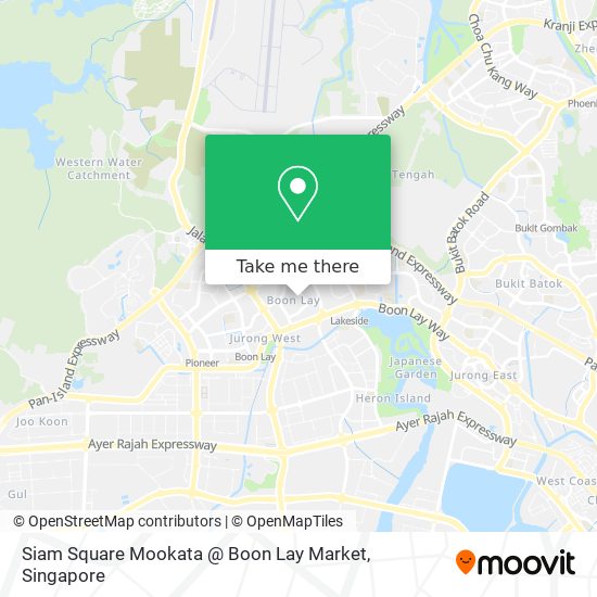 Siam Square Mookata @ Boon Lay Market map