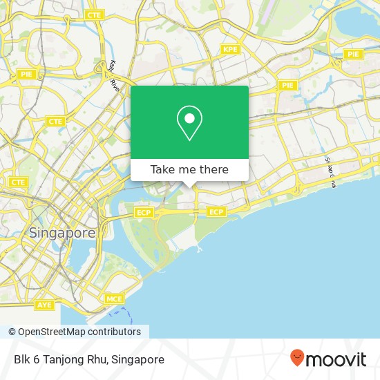 Blk 6 Tanjong Rhu map