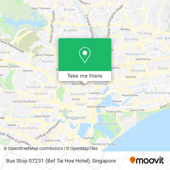 Bus Stop 07231 (Bef Tai Hoe Hotel)地图