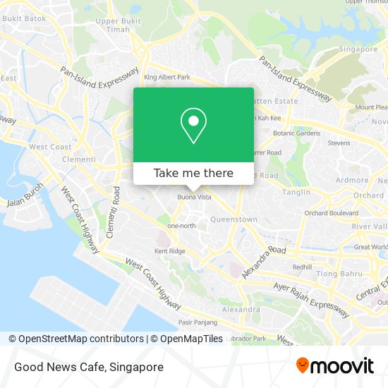 Good News Cafe map