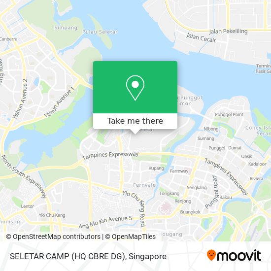 SELETAR CAMP (HQ CBRE DG) map