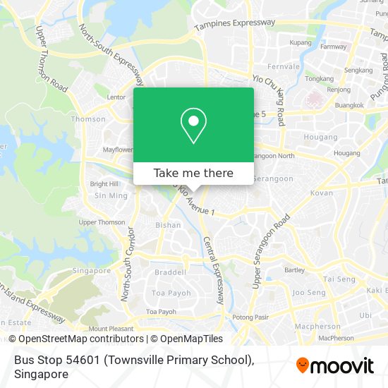 Bus Stop 54601 (Townsville Primary School)地图