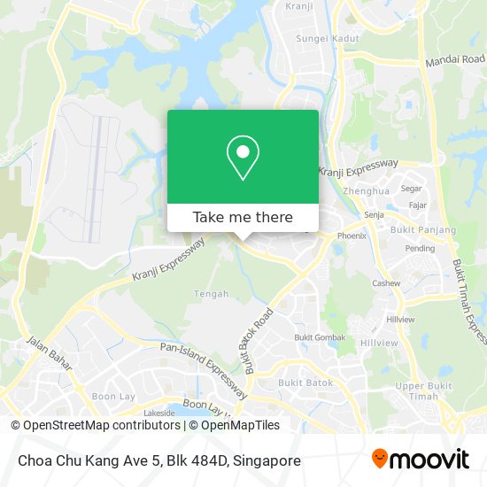 Choa Chu Kang Ave 5, Blk 484D map