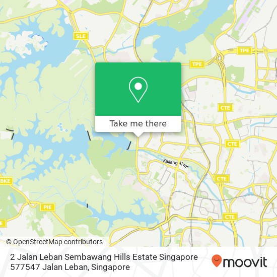 2 Jalan Leban Sembawang Hills Estate Singapore 577547 Jalan Leban map