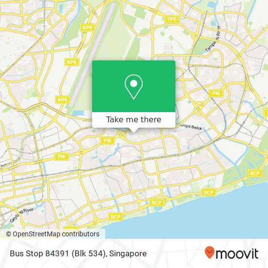 Bus Stop 84391 (Blk 534)地图