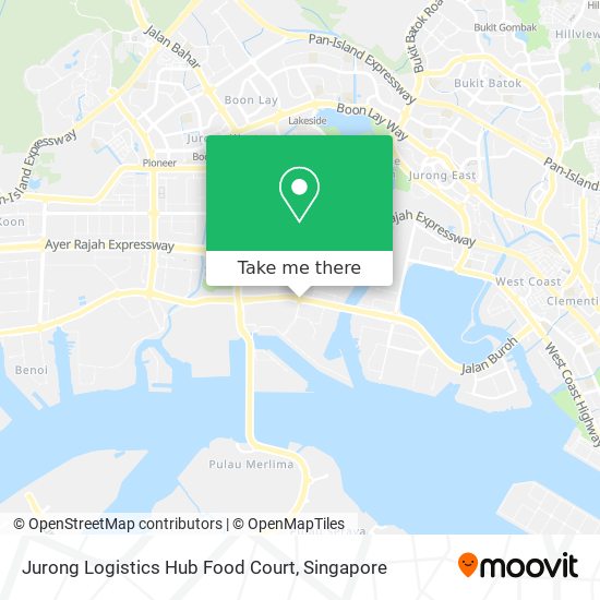 Jurong Logistics Hub Food Court map