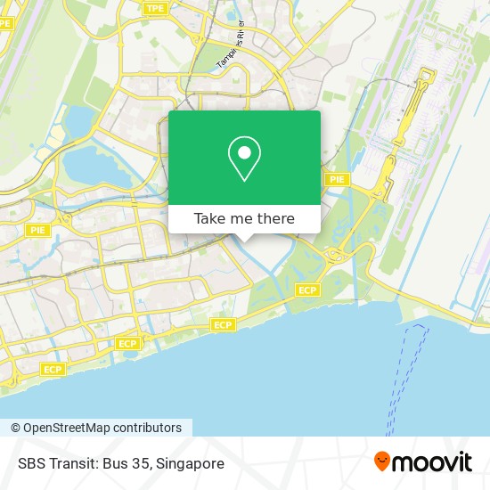 SBS Transit: Bus 35 map