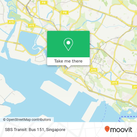 SBS Transit: Bus 151 map