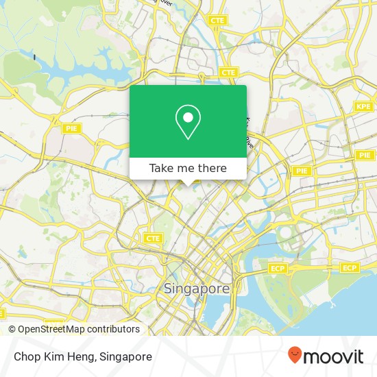 Chop Kim Heng map