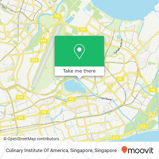 Culinary Institute Of America, Singapore map