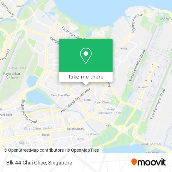 Blk 44 Chai Chee map