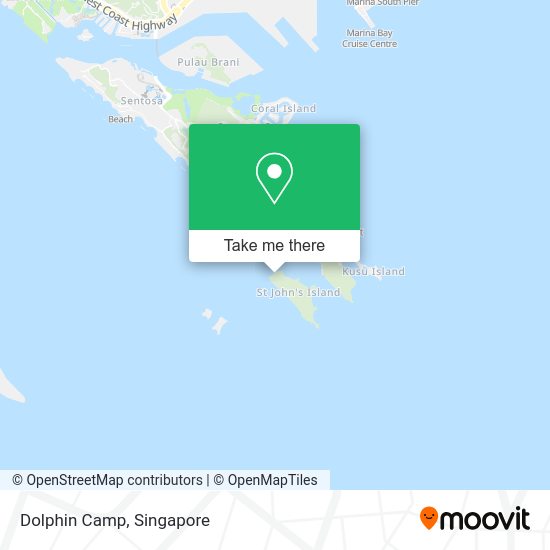 Dolphin Camp map