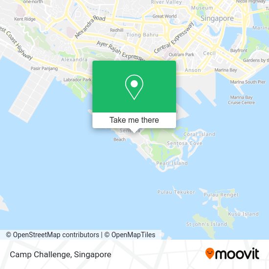 Camp Challenge map