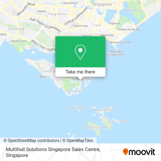 Multihull Solutions Singapore Sales Centre map