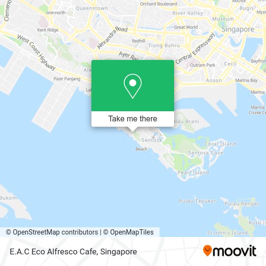 E.A.C Eco Alfresco Cafe map
