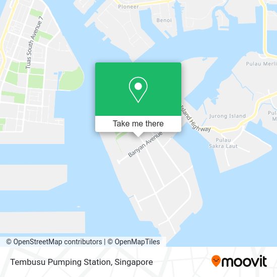 Tembusu Pumping Station map