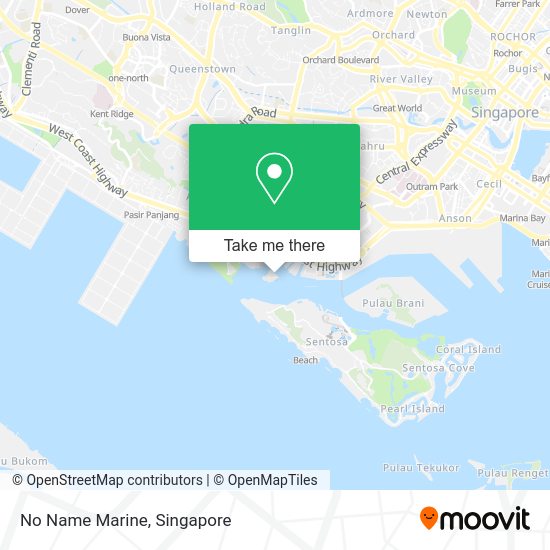 No Name Marine map