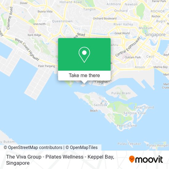 The Viva Group - Pilates Wellness - Keppel Bay map