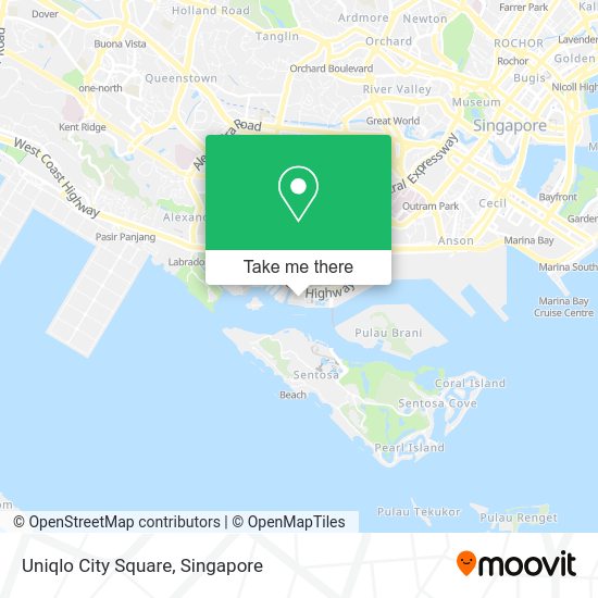 Uniqlo City Square map