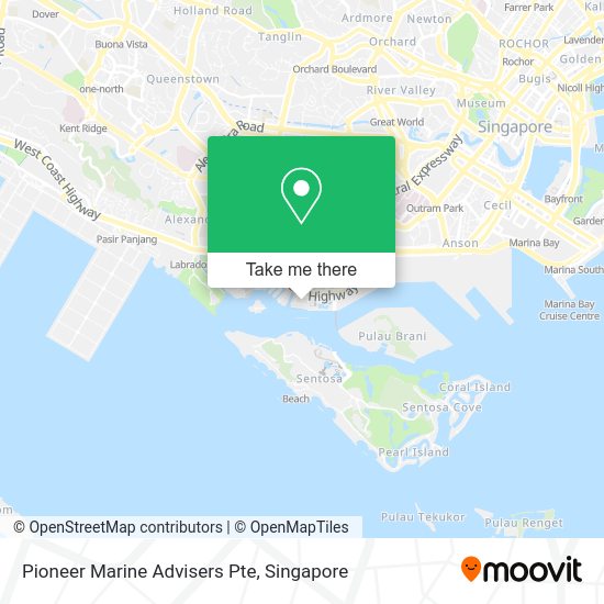 Pioneer Marine Advisers Pte map