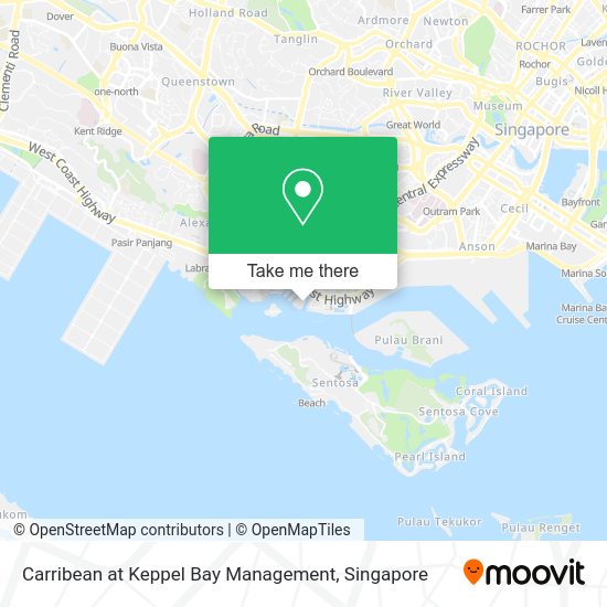 Carribean at Keppel Bay Management map