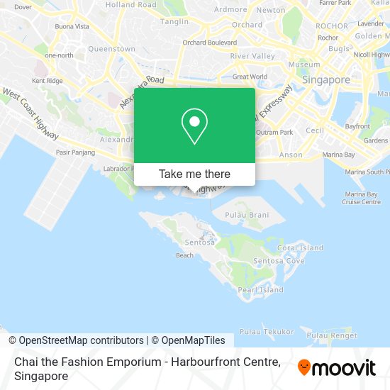 Chai the Fashion Emporium - Harbourfront Centre map