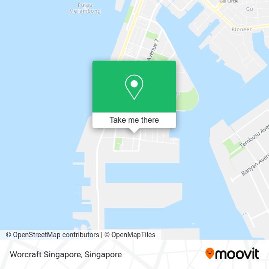 Worcraft Singapore map