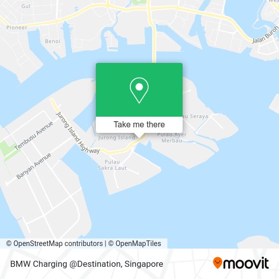 BMW Charging @Destination map