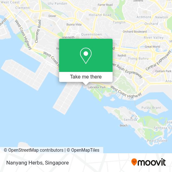Nanyang Herbs map