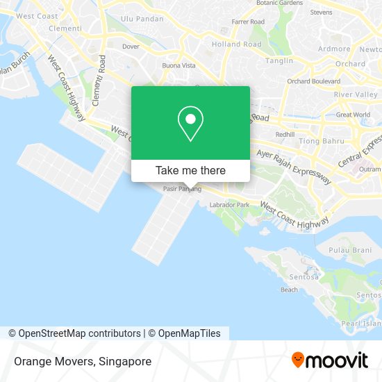 Orange Movers map
