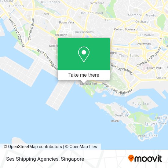 Ses Shipping Agencies map